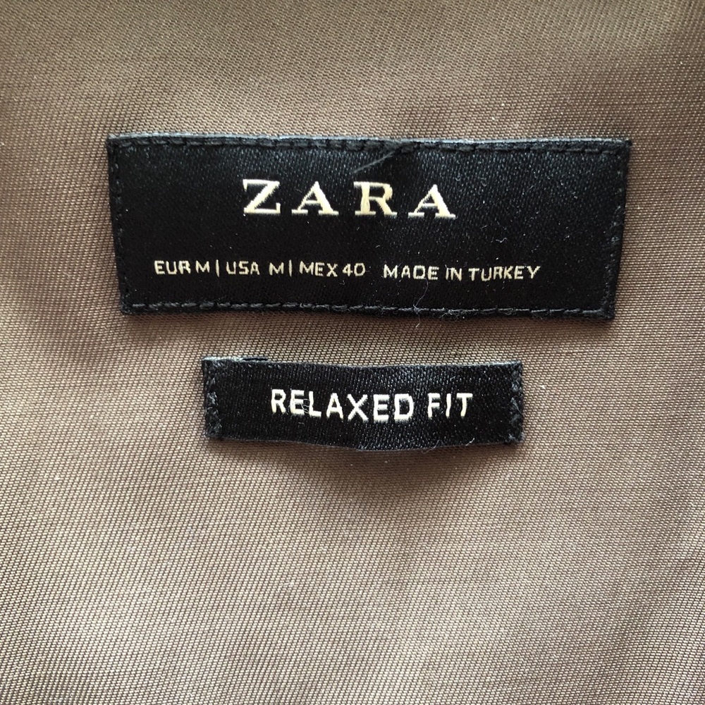 Zara Olive Shacket - Picture 3 of 3